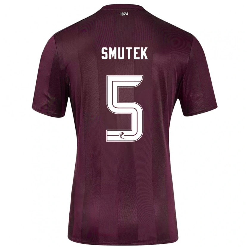 DanxenレディースKai Smutek#5ブルゴーニュホームシャツ2024/25ジャージーユニフォーム