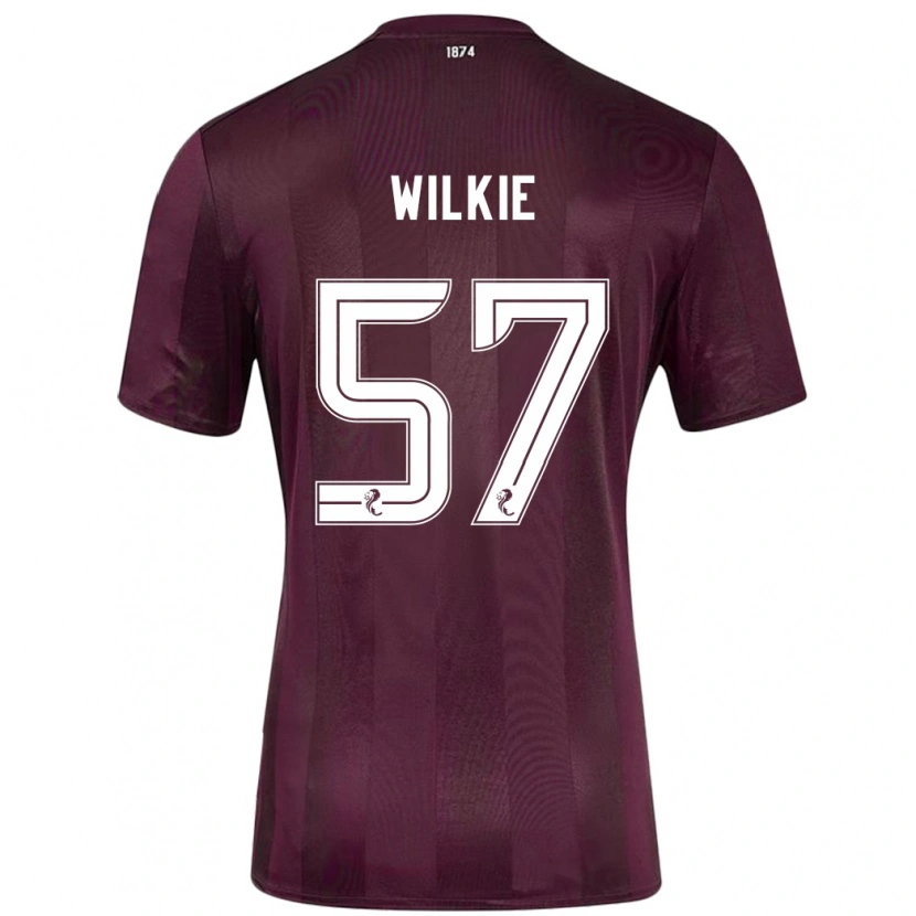 DanxenレディースCoupar Wilkie#57ブルゴーニュホームシャツ2024/25ジャージーユニフォーム