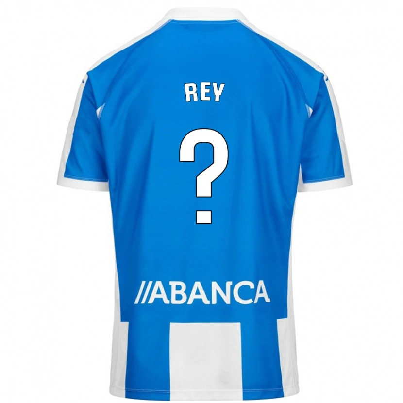 DanxenレディースJosé Rey#0ブルーホワイトホームシャツ2024/25ジャージーユニフォーム