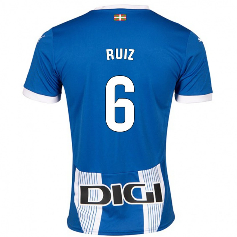 DanxenレディースMarkel Ruiz#6青ホームシャツ2024/25ジャージーユニフォーム