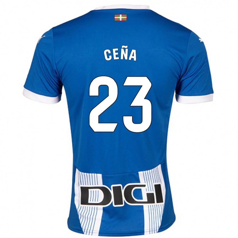 DanxenレディースMarcos Ceña#23青ホームシャツ2024/25ジャージーユニフォーム