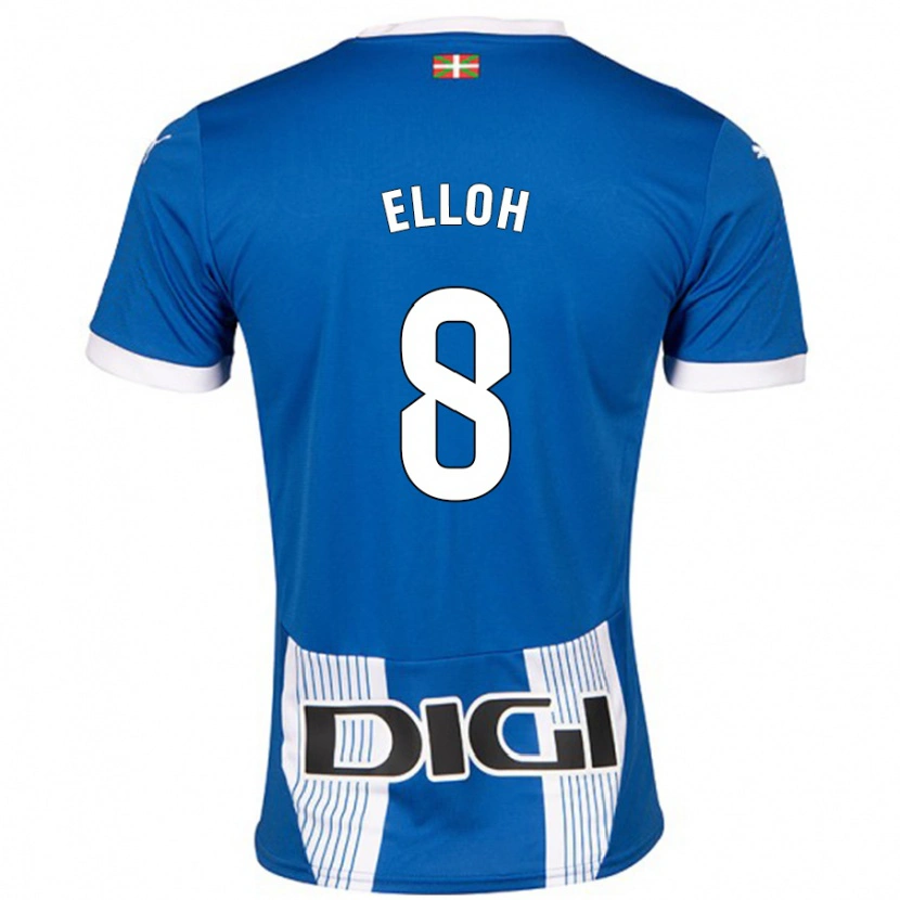 DanxenレディースRebecca Elloh#8青ホームシャツ2024/25ジャージーユニフォーム