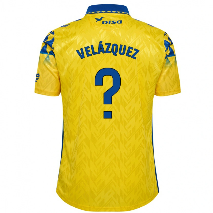 DanxenレディースBrian Velázquez#0黄 青ホームシャツ2024/25ジャージーユニフォーム