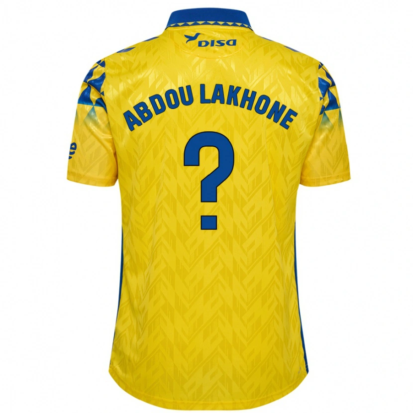 DanxenレディースPape Abdou Lakhone#0黄 青ホームシャツ2024/25ジャージーユニフォーム