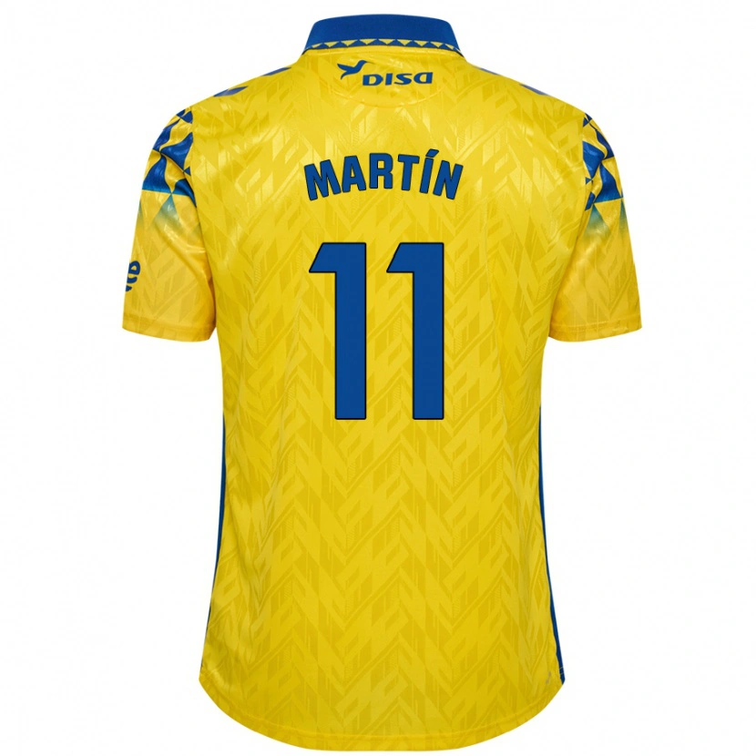 DanxenレディースDiego Martín#11黄 青ホームシャツ2024/25ジャージーユニフォーム