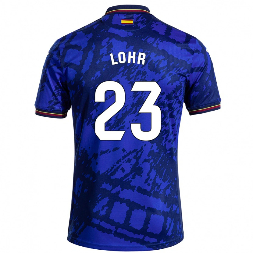 DanxenレディースLuca Lohr#23濃い青ホームシャツ2024/25ジャージーユニフォーム