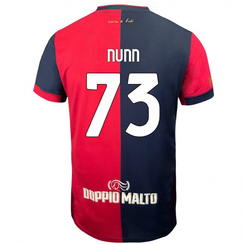 DanxenレディースJack Nunn#73赤 濃い青ホームシャツ2024/25ジャージーユニフォーム