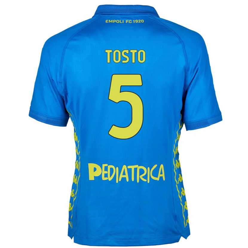 DanxenレディースLorenzo Tosto#5青ホームシャツ2024/25ジャージーユニフォーム