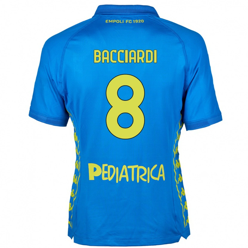 DanxenレディースAndrea Bacciardi#8青ホームシャツ2024/25ジャージーユニフォーム