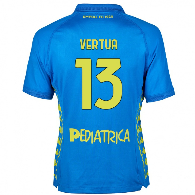 DanxenレディースFilippo Vertua#13青ホームシャツ2024/25ジャージーユニフォーム