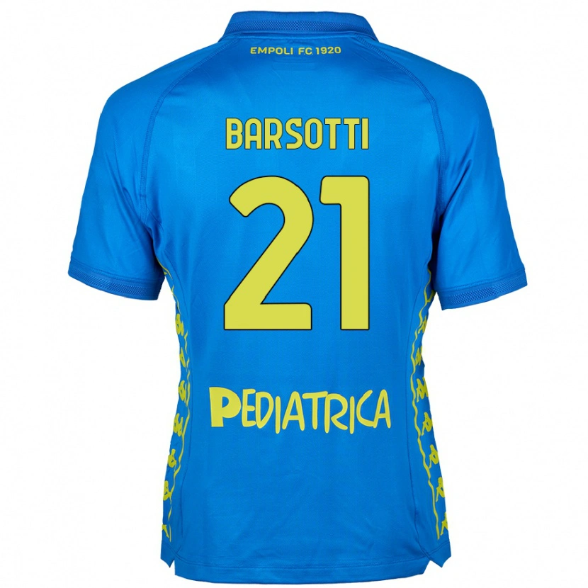 DanxenレディースLeonardo Barsotti#21青ホームシャツ2024/25ジャージーユニフォーム