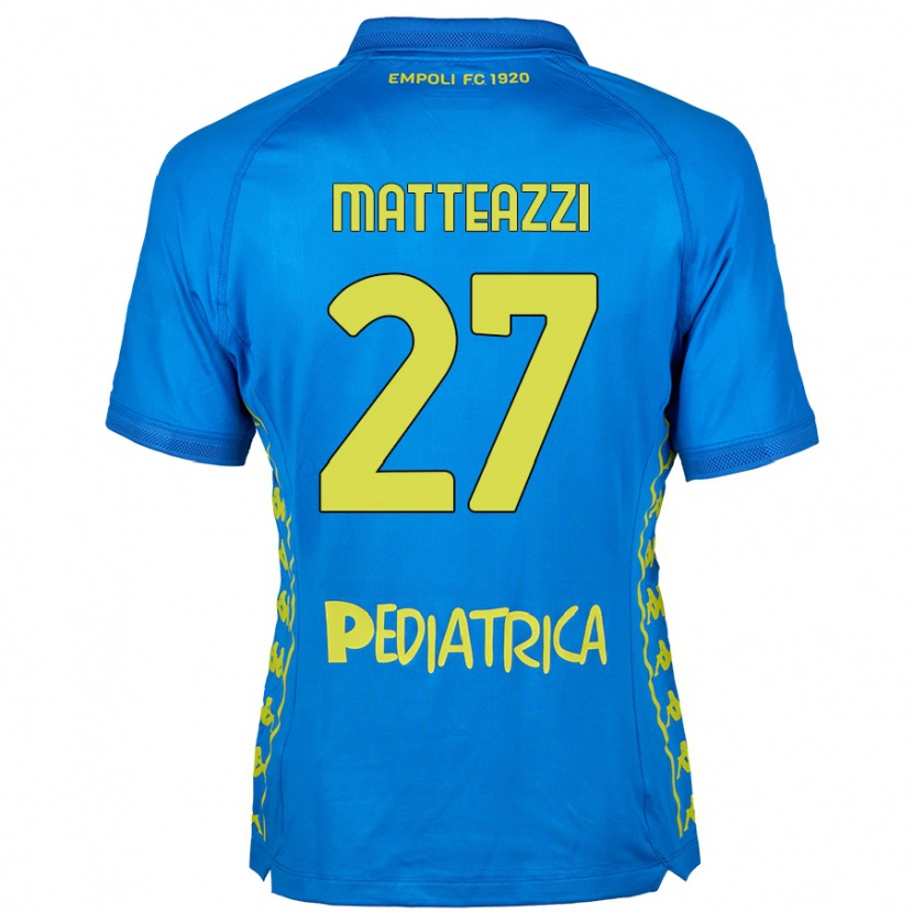 DanxenレディースErnesto Matteazzi#27青ホームシャツ2024/25ジャージーユニフォーム