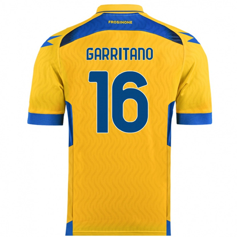 DanxenレディースLuca Garritano#16黄ホームシャツ2024/25ジャージーユニフォーム