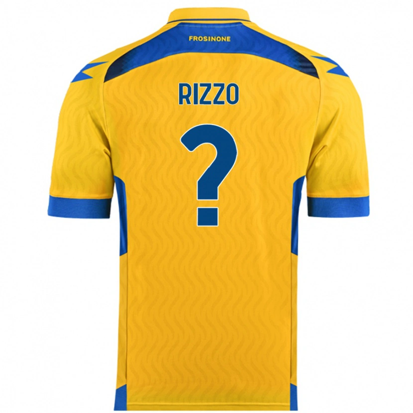 DanxenレディースCristiano Rizzo#0黄ホームシャツ2024/25ジャージーユニフォーム
