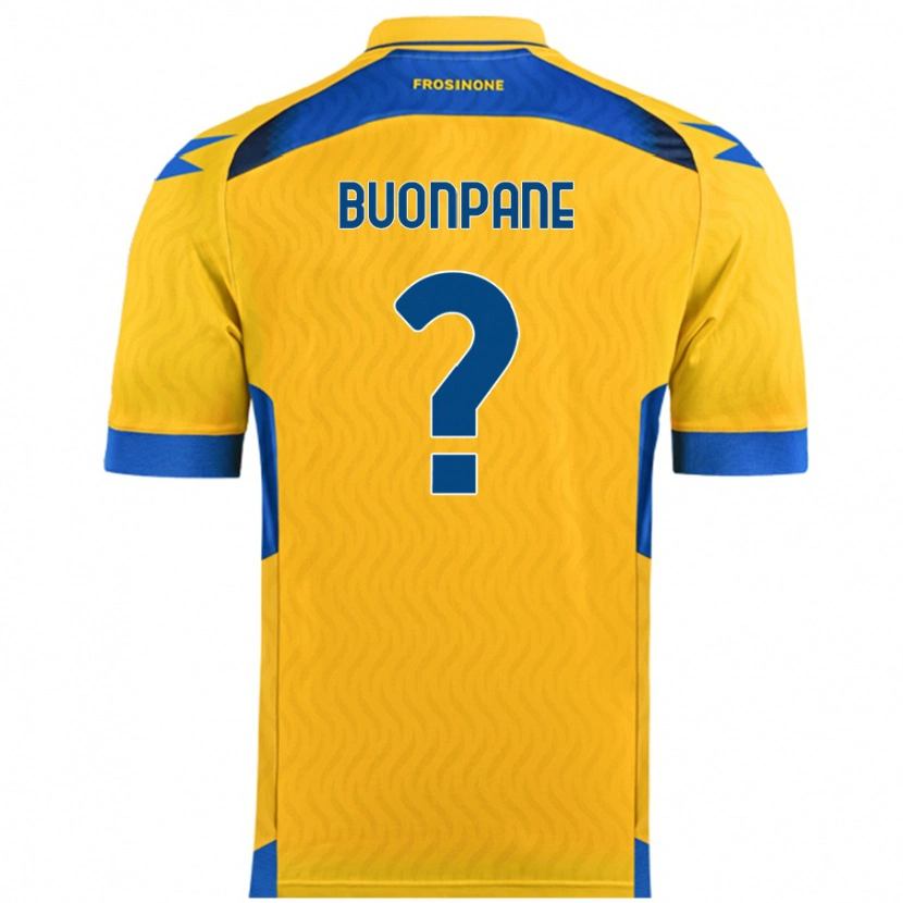 DanxenレディースDavide Buonpane#0黄ホームシャツ2024/25ジャージーユニフォーム