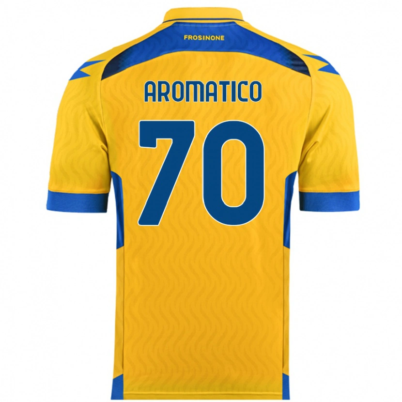 DanxenレディースRaul Aromatico#70黄ホームシャツ2024/25ジャージーユニフォーム