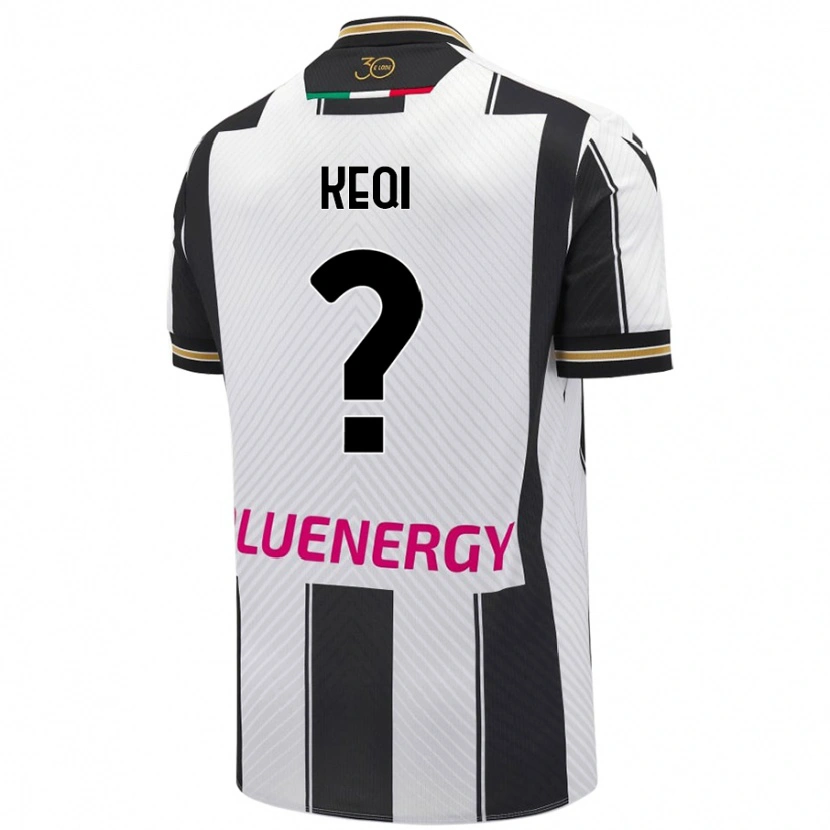 DanxenレディースAndrea Keqi#0白 黒ホームシャツ2024/25ジャージーユニフォーム