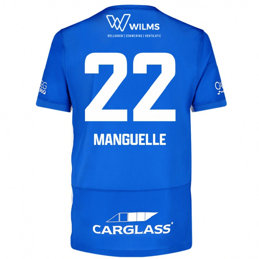 DanxenレディースBrad Manguelle#22青ホームシャツ2024/25ジャージーユニフォーム