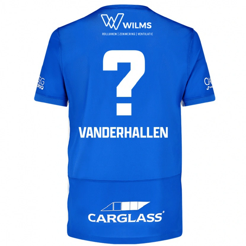 DanxenレディースYari Vanderhallen#0青ホームシャツ2024/25ジャージーユニフォーム