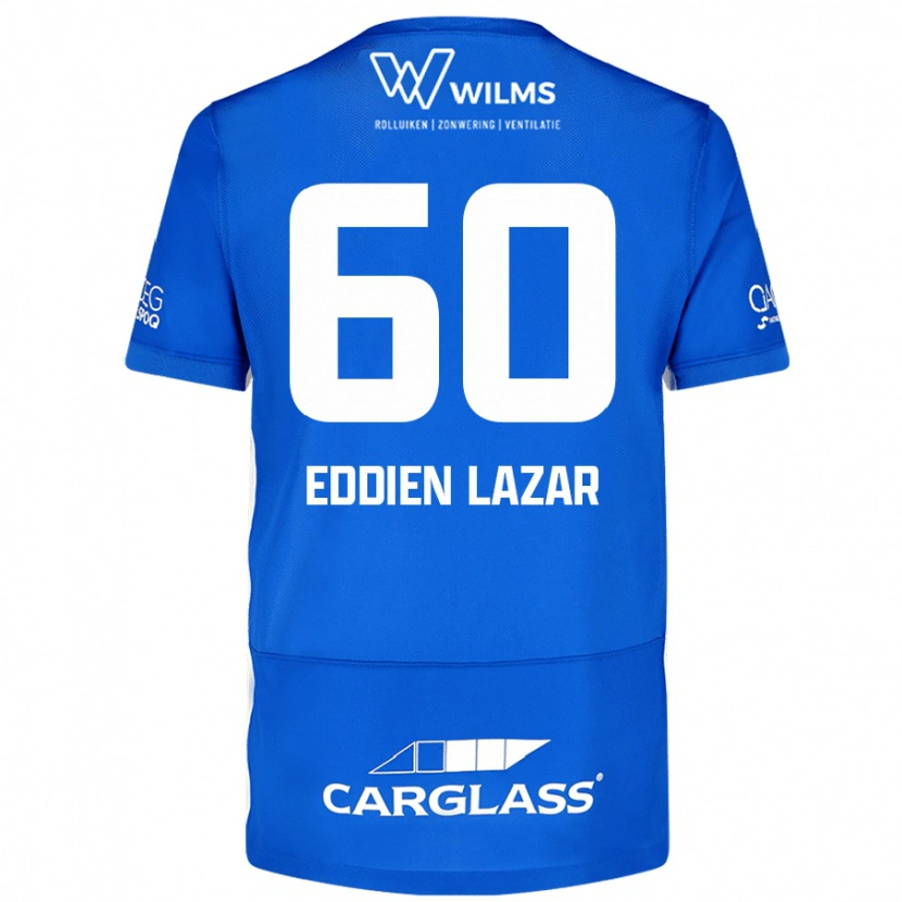 DanxenレディースSaif Eddien Lazar#60青ホームシャツ2024/25ジャージーユニフォーム