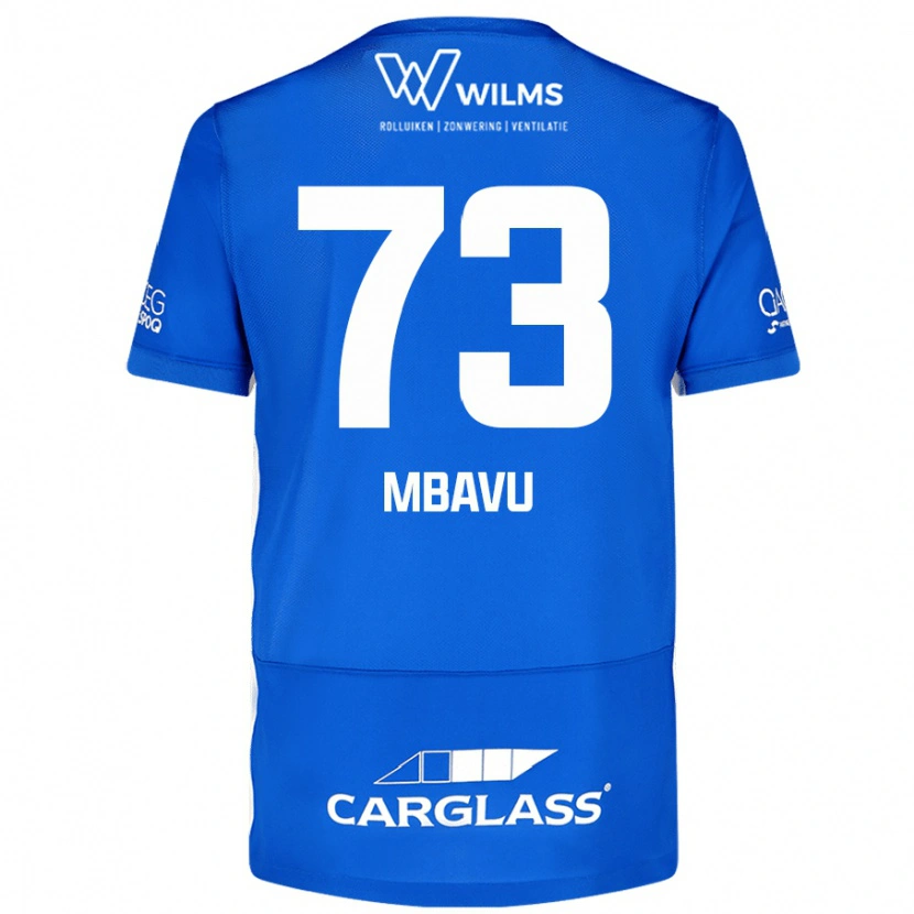 DanxenレディースElie Mbavu#73青ホームシャツ2024/25ジャージーユニフォーム
