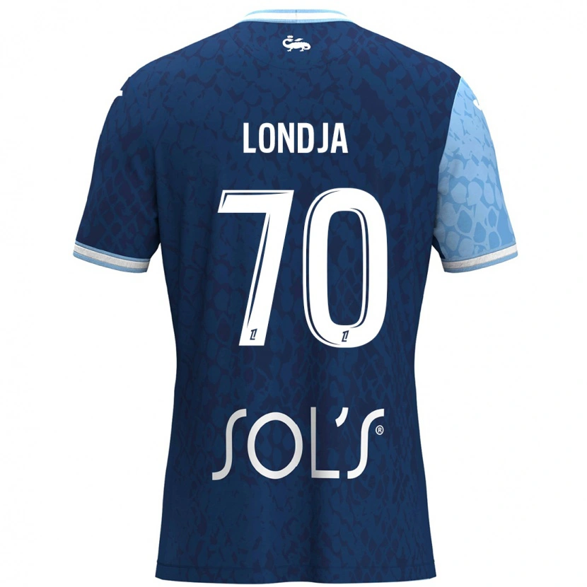 DanxenレディースRuben Londja#70スカイブルー ダークブルーホームシャツ2024/25ジャージーユニフォーム