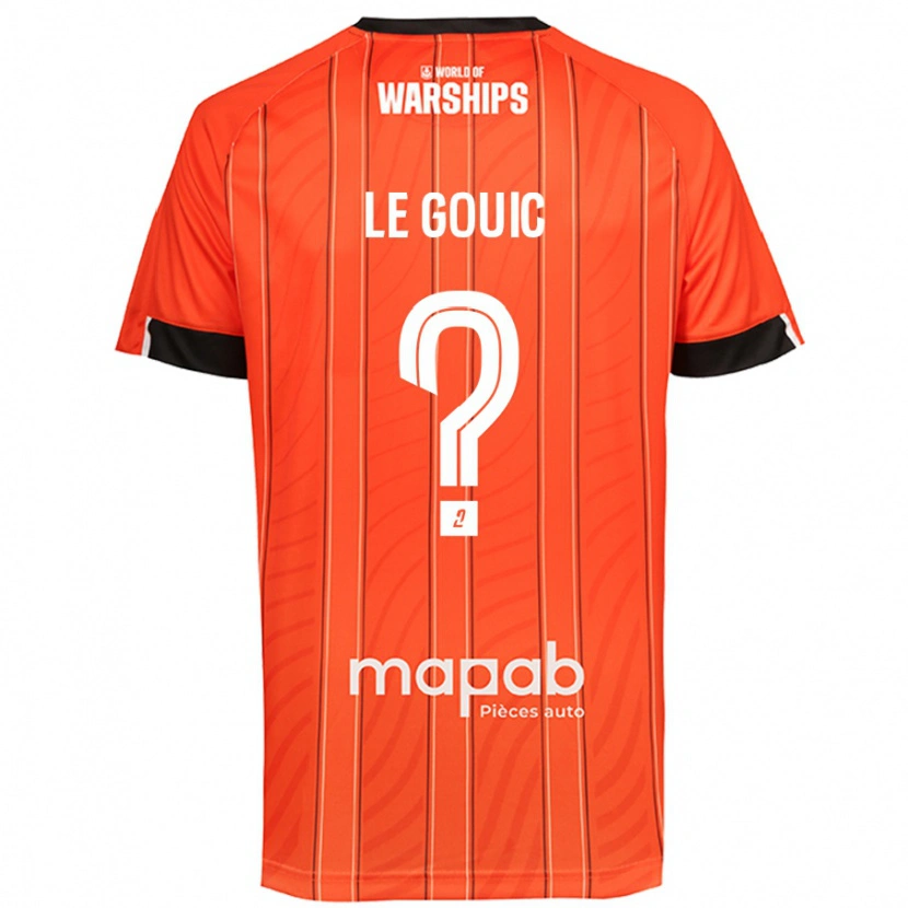 DanxenレディースBryan Le Gouic#0オレンジホームシャツ2024/25ジャージーユニフォーム