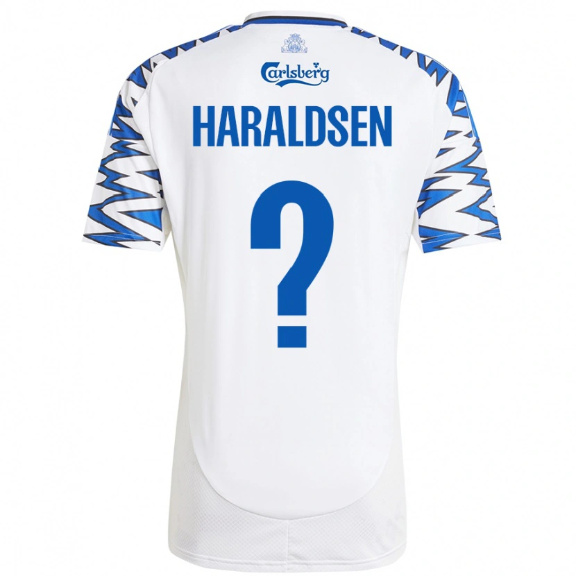 DanxenレディースHenrik Haraldsen#0白 空 青ホームシャツ2024/25ジャージーユニフォーム
