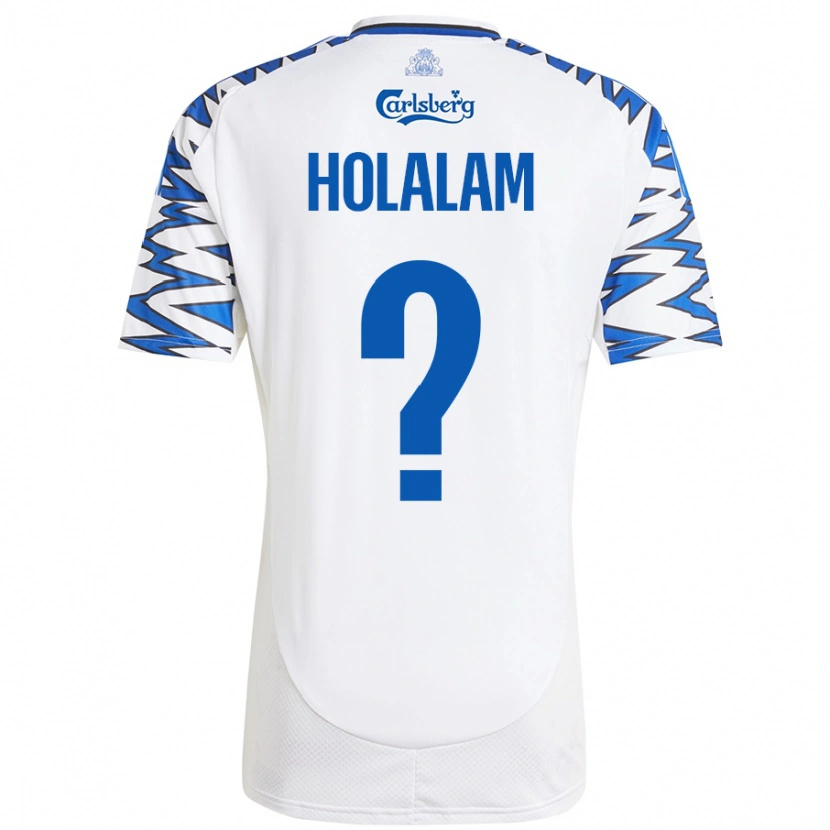 DanxenレディースIshaq Holalam#0白 空 青ホームシャツ2024/25ジャージーユニフォーム