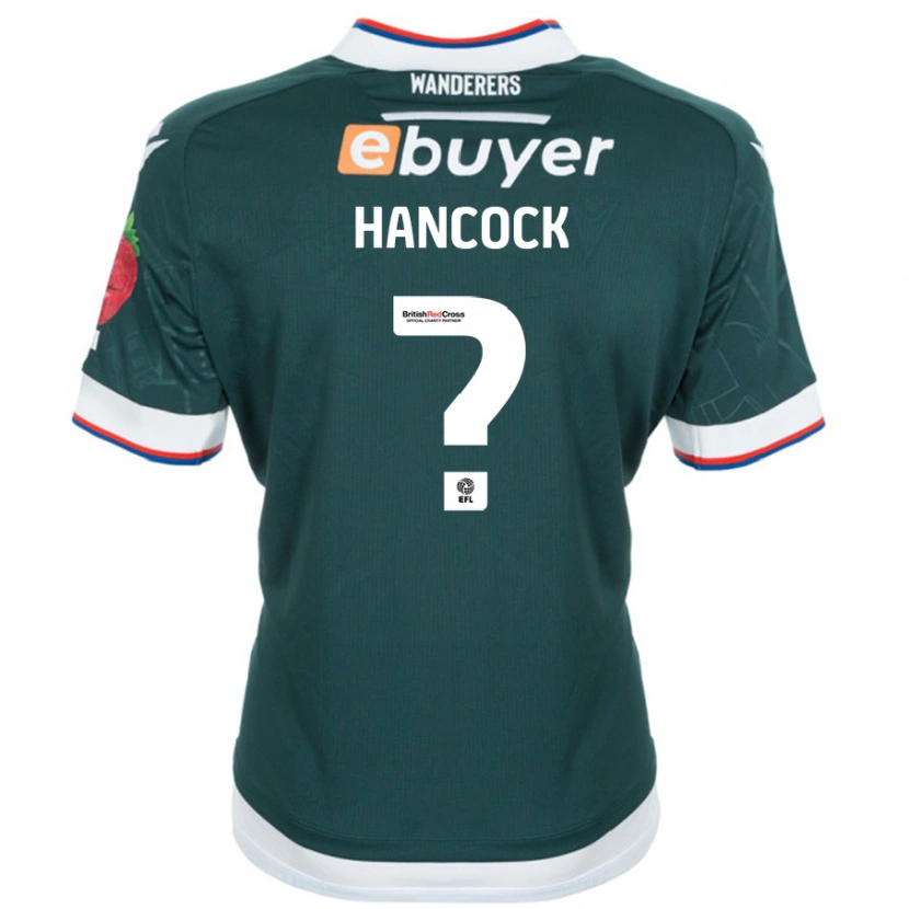 DanxenレディースLeah Hancock#0ダークグリーンアウェイシャツ2024/25ジャージーユニフォーム
