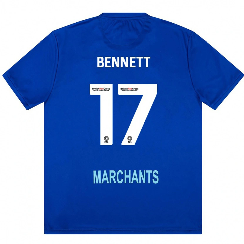 Danxenレディーススコット・ベネット#17緑アウェイシャツ2024/25ジャージーユニフォーム