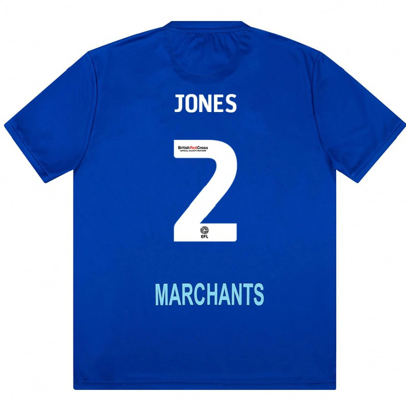 DanxenレディースCourtney Jones#2緑アウェイシャツ2024/25ジャージーユニフォーム