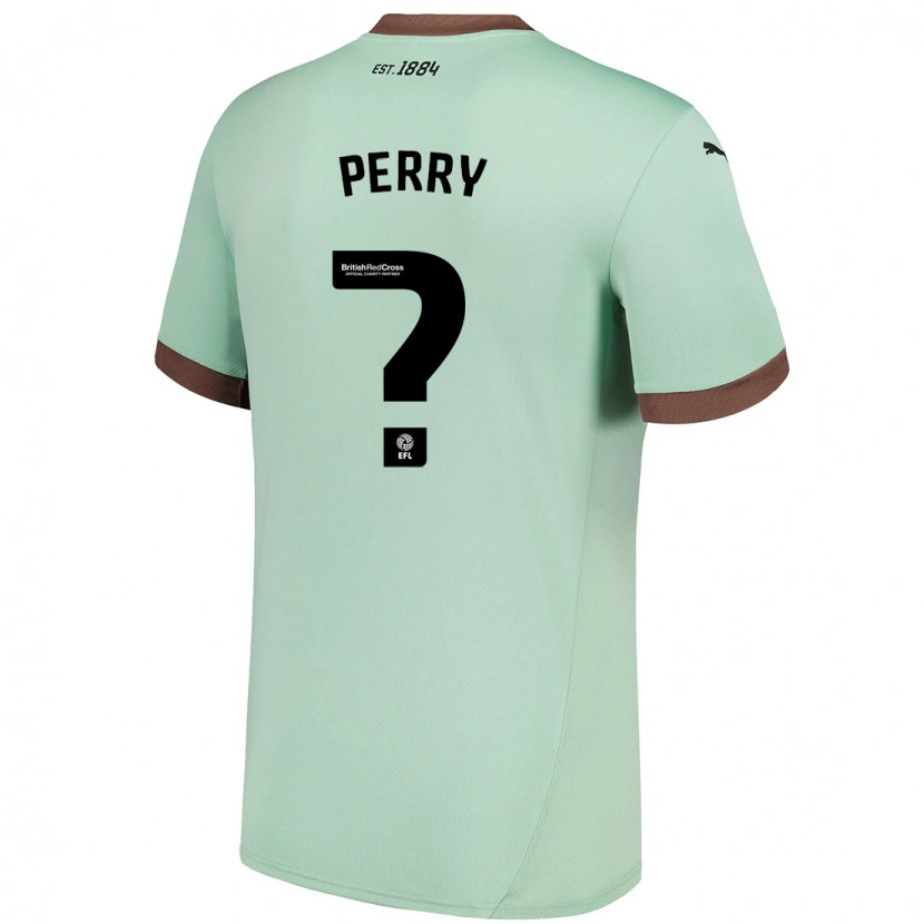 DanxenレディースJack Perry#0淡い緑アウェイシャツ2024/25ジャージーユニフォーム