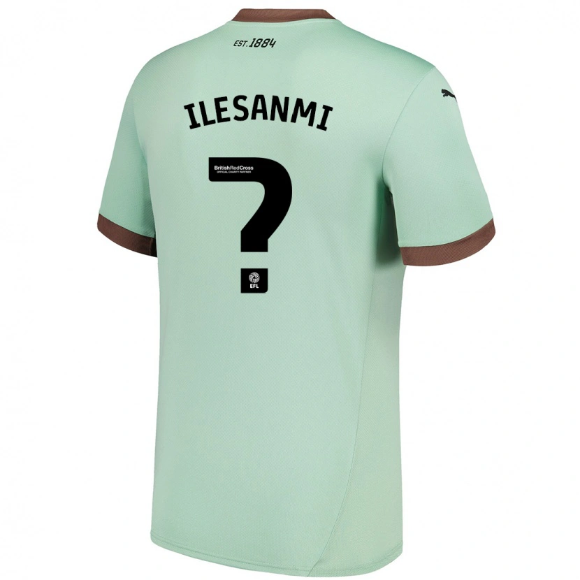 DanxenレディースEmmanuel Ilesanmi#0淡い緑アウェイシャツ2024/25ジャージーユニフォーム