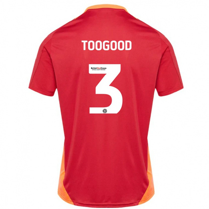 DanxenレディースEmily Toogood#3ブルーオフホワイトアウェイシャツ2024/25ジャージーユニフォーム