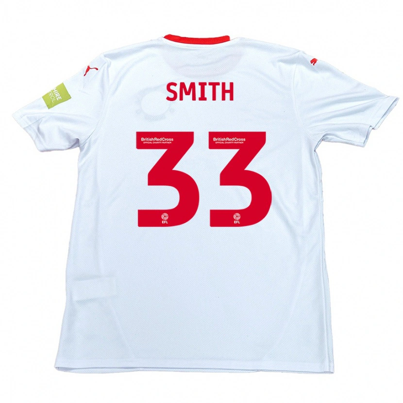 DanxenレディースPele Smith#33白アウェイシャツ2024/25ジャージーユニフォーム