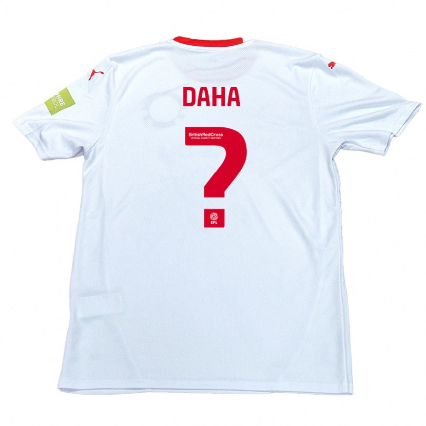 DanxenレディースHermann Daha#0白アウェイシャツ2024/25ジャージーユニフォーム