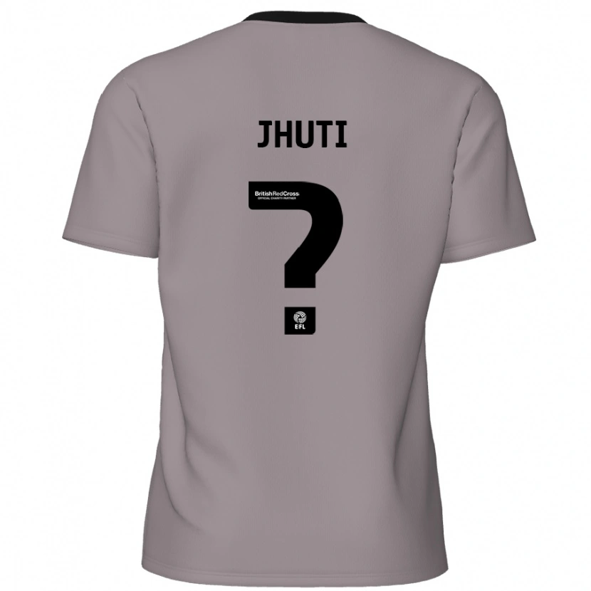 DanxenレディースReece Jhuti#0グレーアウェイシャツ2024/25ジャージーユニフォーム