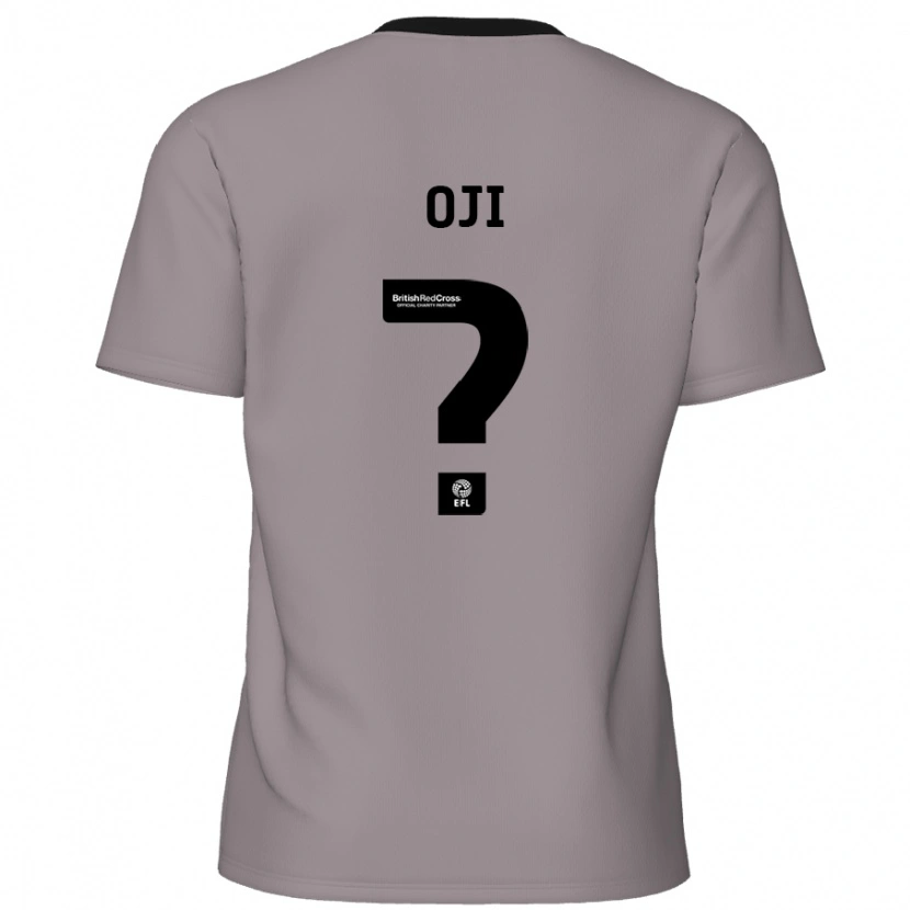 DanxenレディースUko Oji#0グレーアウェイシャツ2024/25ジャージーユニフォーム