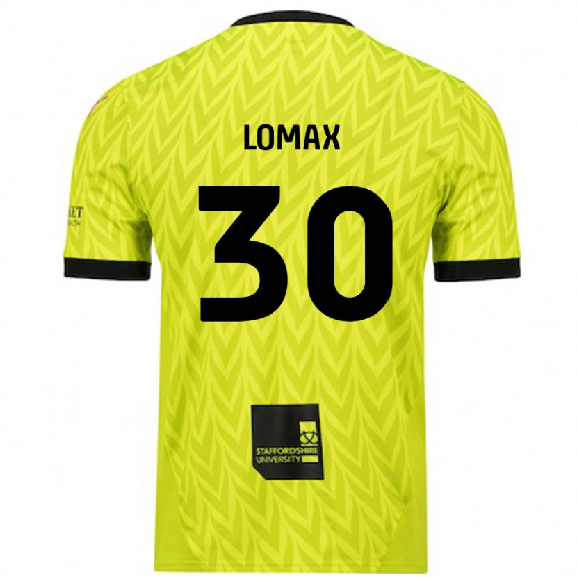 Danxenレディースベン・ロマックス#30蛍光グリーンアウェイシャツ2024/25ジャージーユニフォーム