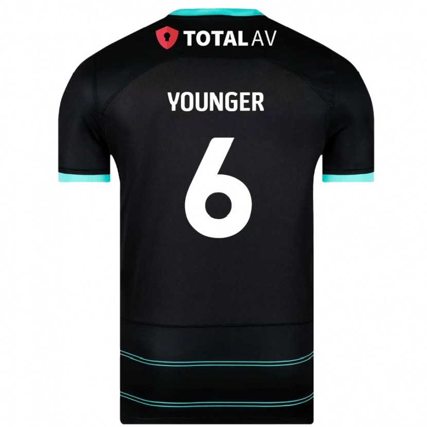 DanxenレディースJazz Younger#6黒アウェイシャツ2024/25ジャージーユニフォーム