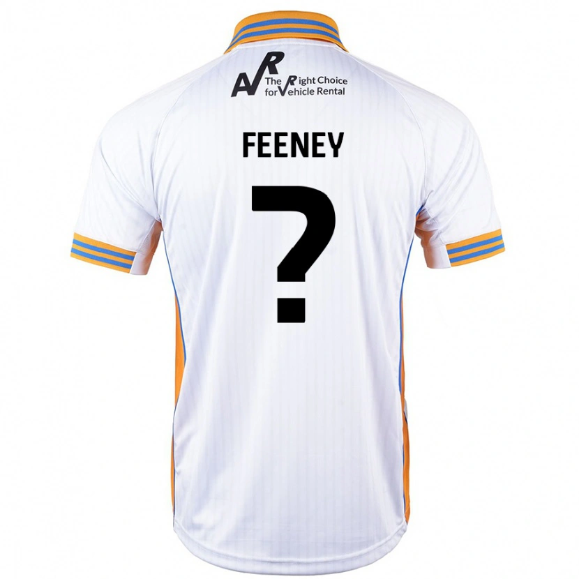 Danxenレディースジョシュ・フィーニー#0白アウェイシャツ2024/25ジャージーユニフォーム