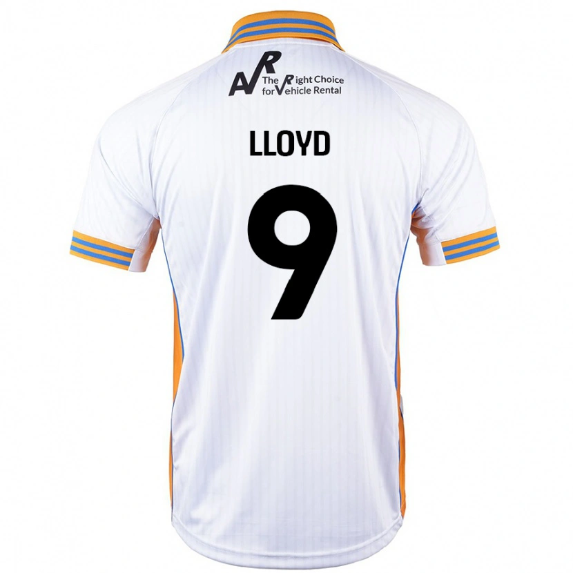 DanxenレディースGeorge Lloyd#9白アウェイシャツ2024/25ジャージーユニフォーム