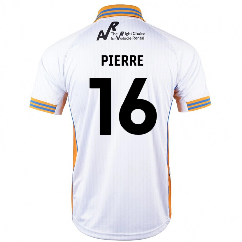 DanxenレディースAaron Pierre#16白アウェイシャツ2024/25ジャージーユニフォーム