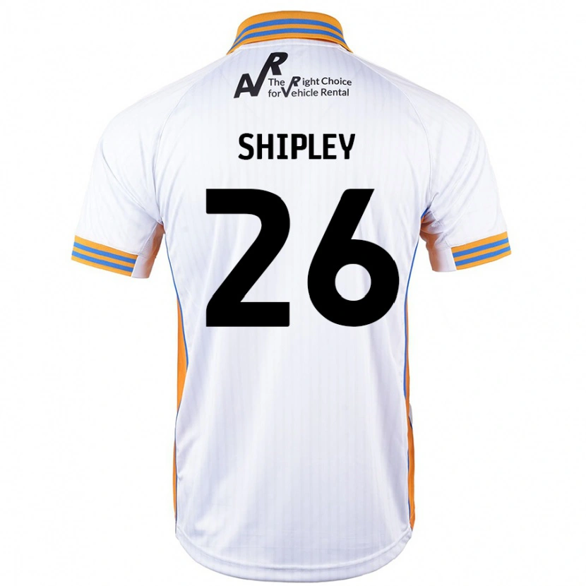DanxenレディースJordan Shipley#26白アウェイシャツ2024/25ジャージーユニフォーム