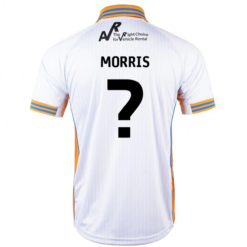 DanxenレディースCammron Morris#0白アウェイシャツ2024/25ジャージーユニフォーム