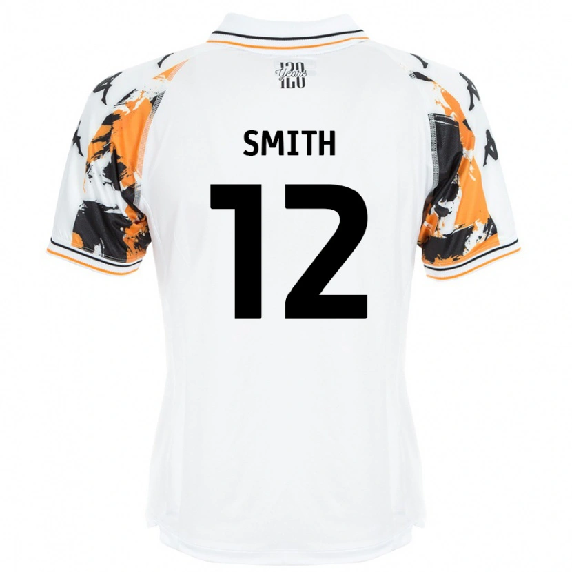 DanxenレディースEmily Smith#12白アウェイシャツ2024/25ジャージーユニフォーム