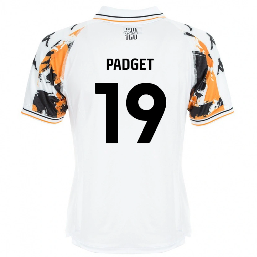 DanxenレディースBethany Padget#19白アウェイシャツ2024/25ジャージーユニフォーム