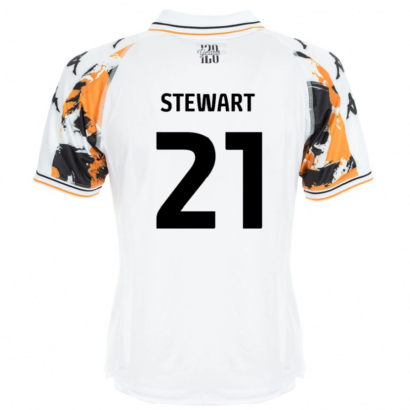 DanxenレディースAlice Stewart#21白アウェイシャツ2024/25ジャージーユニフォーム