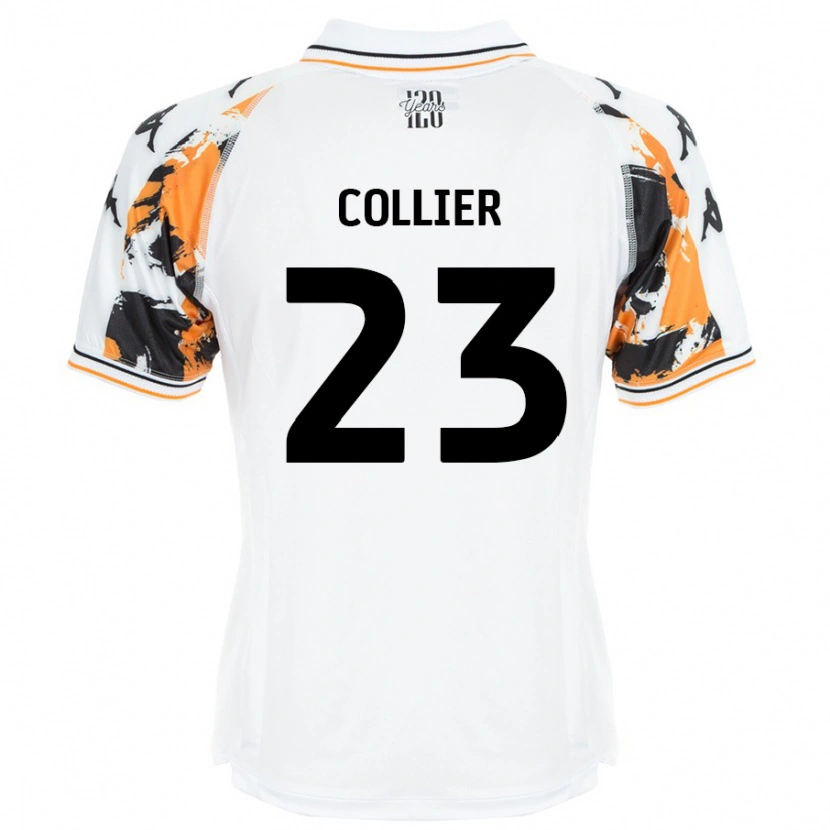 DanxenレディースHolly Johnson-Collier#23白アウェイシャツ2024/25ジャージーユニフォーム
